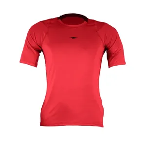 Camiseta Manga Corta RS Ishim Caballero  Rojo